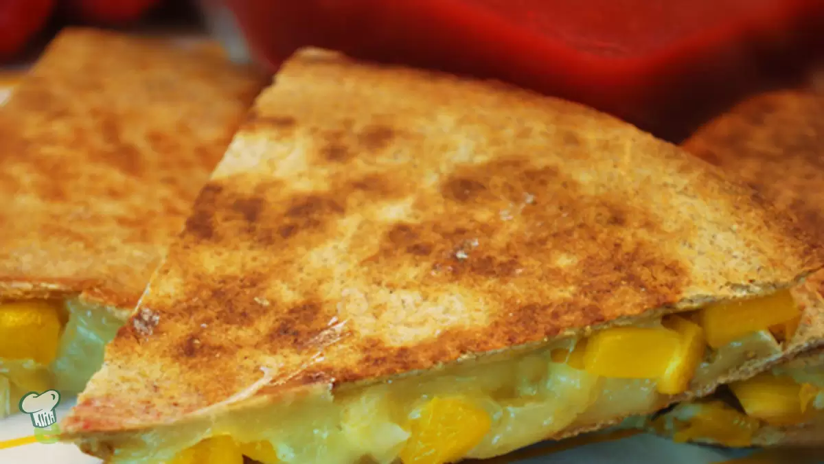 Heart Healthy Mango Brie Quesadillas