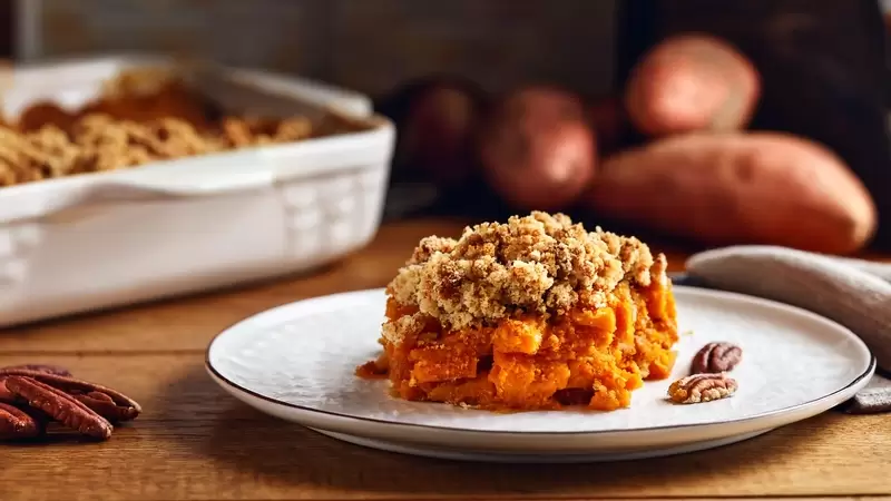 Heart Healthy Sweet Potato Bake