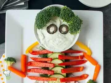 Veggie Skeleton Dip