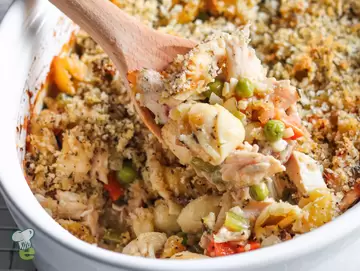 Healthy Chicken Pot Pie Casserole