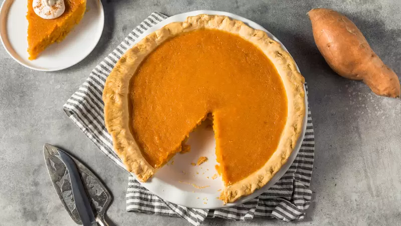 Heart Healthy Sweet Potato Pie