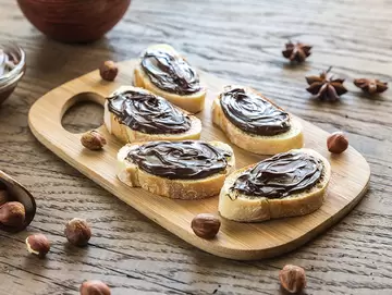 Chocolate Hazelnut Toasts