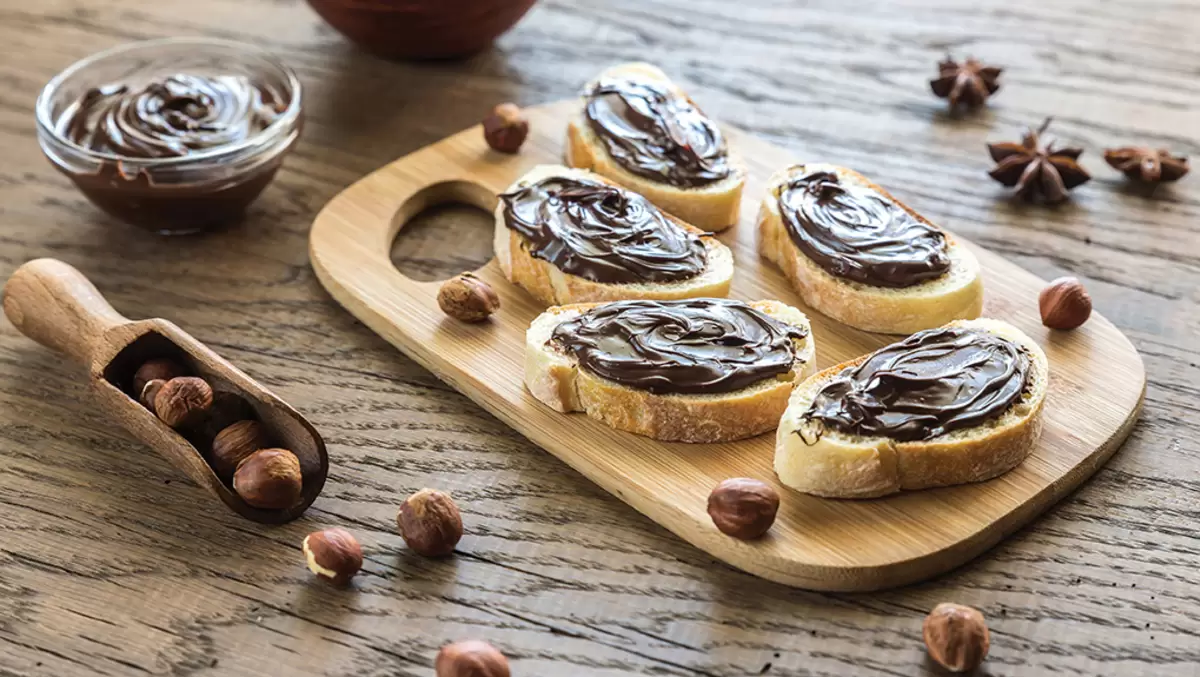Heart Healthy Chocolate Hazelnut Toasts