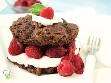 Chocolate Raspberry Shortcake
