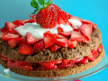 Chocolate Strawberry Shortcake