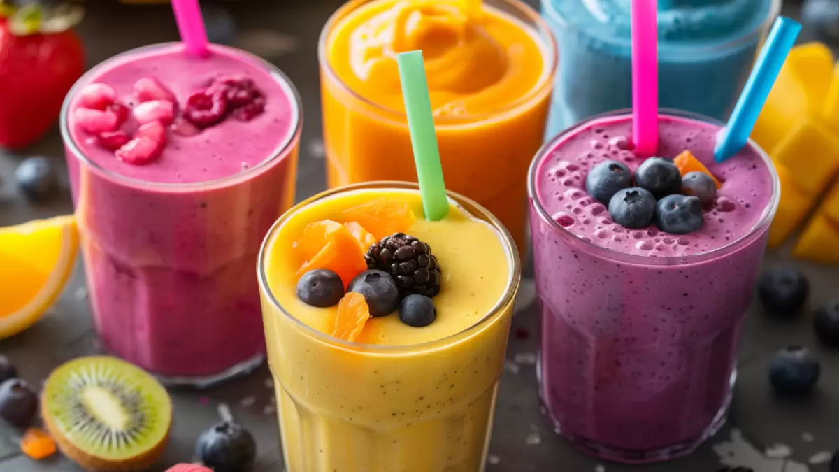 6 Frozen Fruit Smoothie Recipes with Greek Yogurt that are Great for Weight Loss