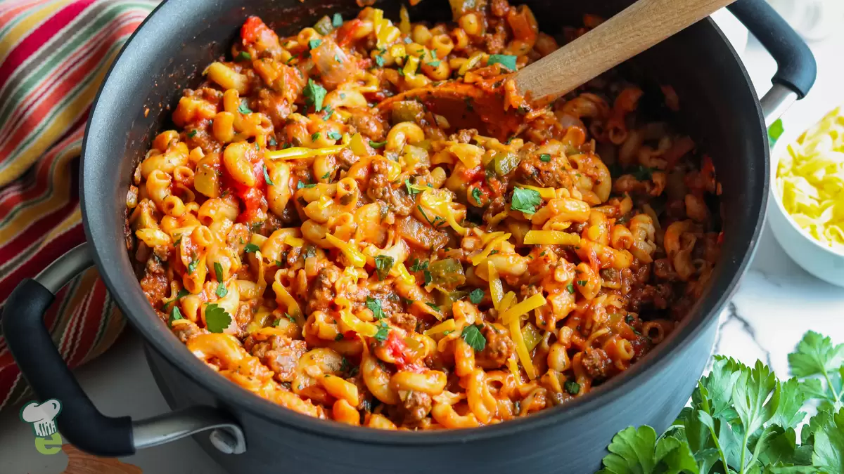 Healthy American Chop Suey (American Goulash)