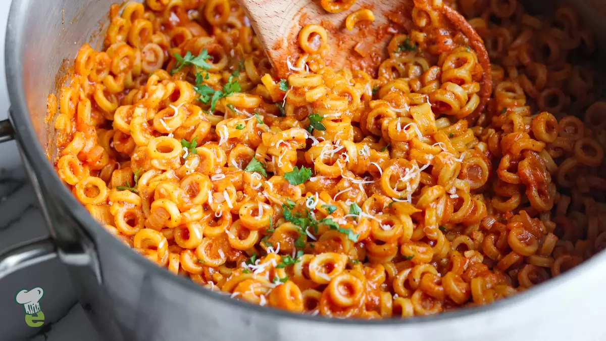 Homemade SpaghettiOs (Vegetarian)