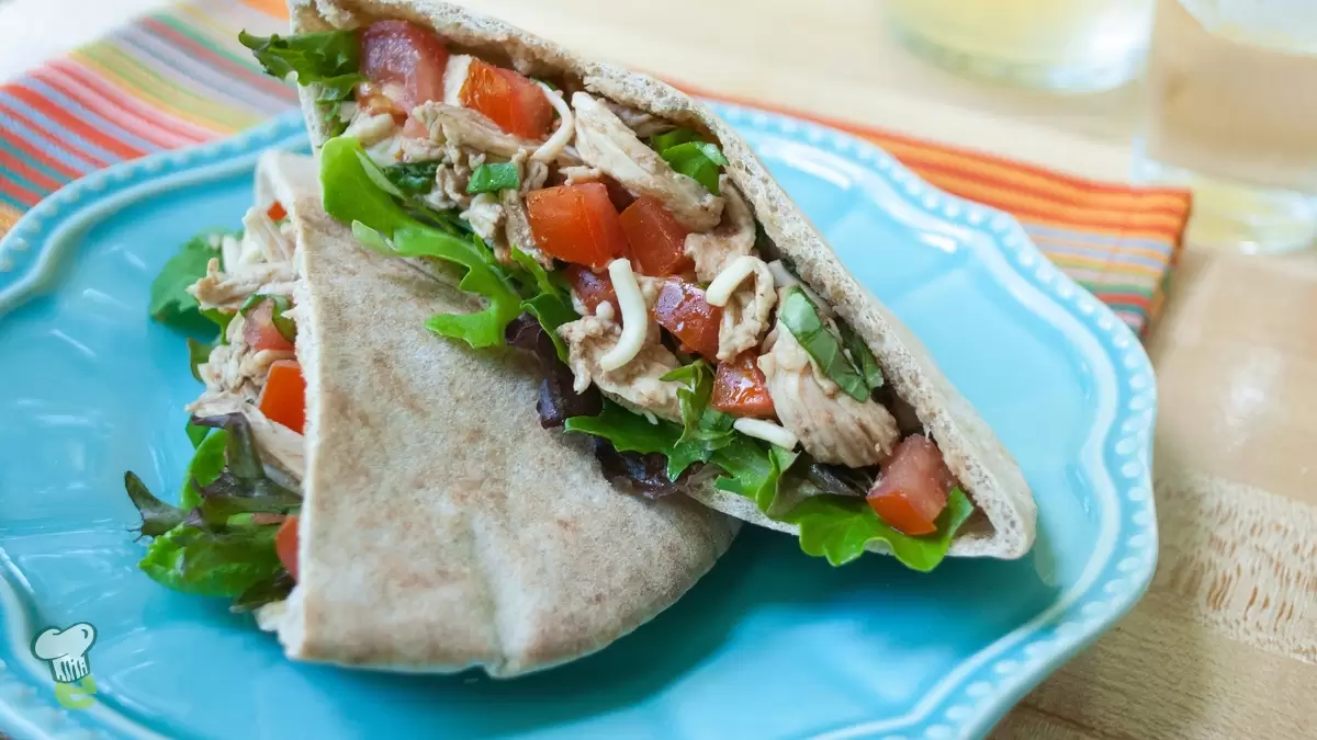 Heart Healthy Chicken Pita Sandwich