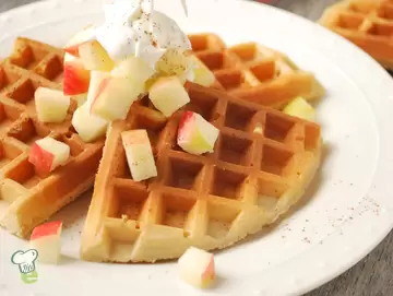 Gluten Free Spiced Waffles