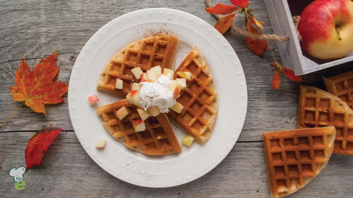 Gluten Free Spiced Waffles