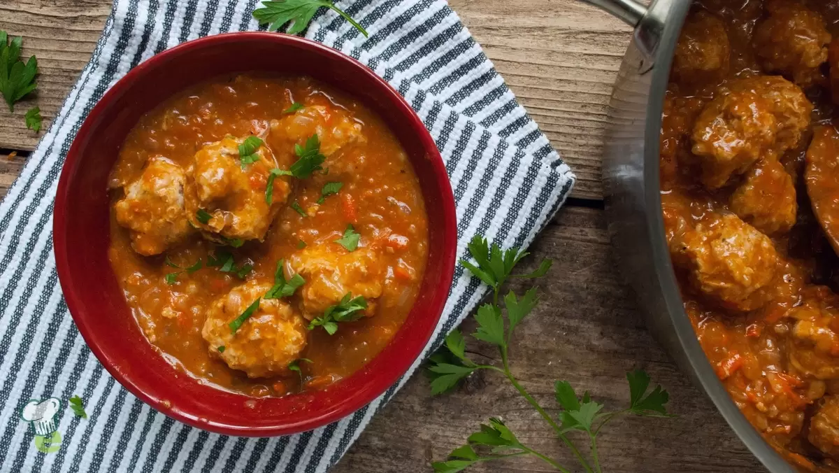 Heart Healthy Chicken Rice Meatballs