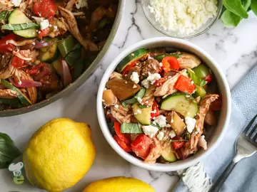 Mediterranean Chicken Stir-Fry