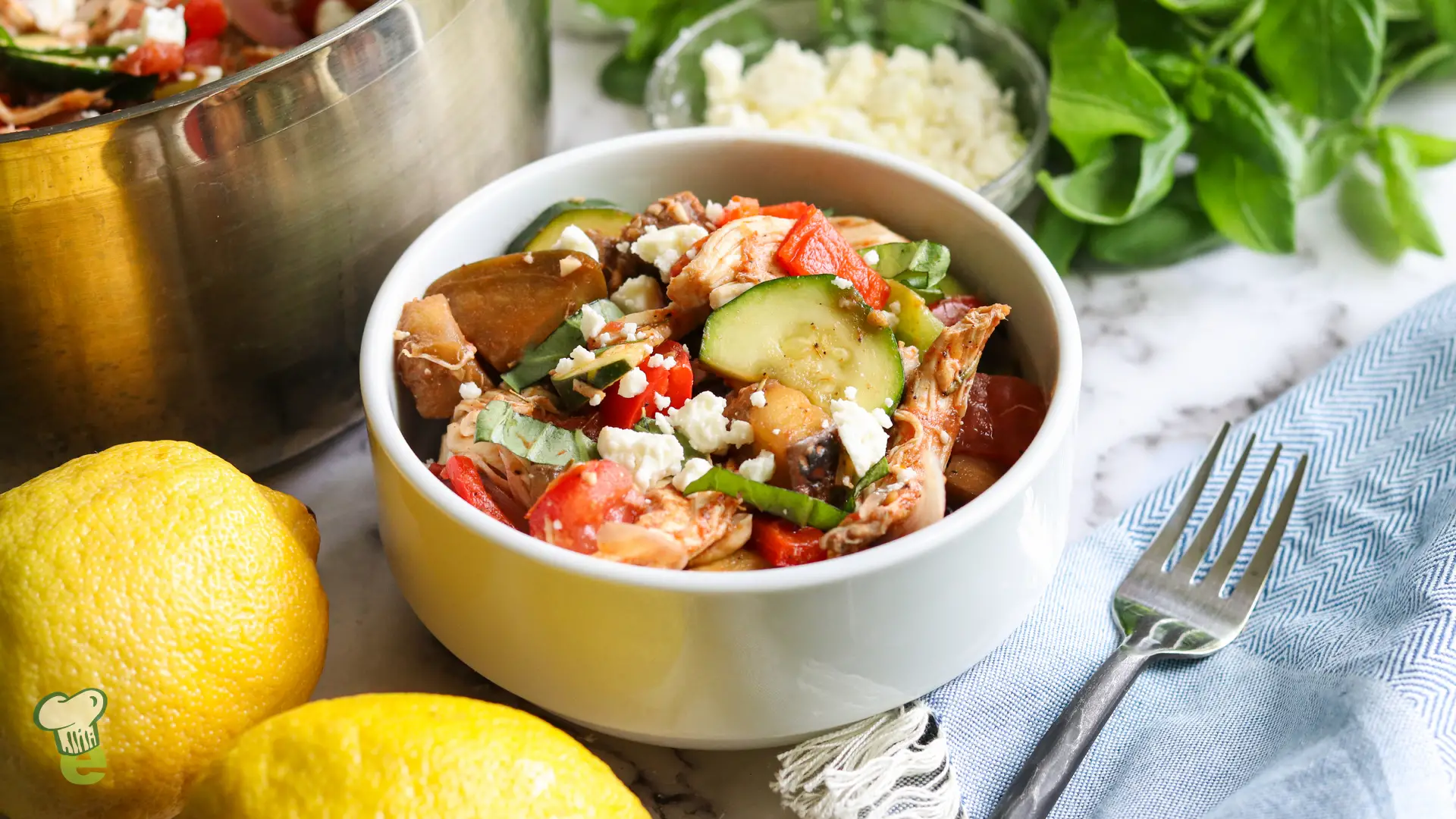 Mediterranean Chicken Stir-Fry