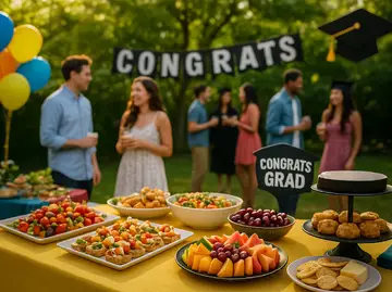 30 Healthy and Easy Recipes for Graduation Party Food