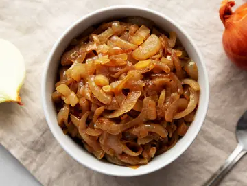 Caramelized Red Onions