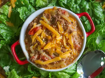 Hamburger and Hash Brown Casserole