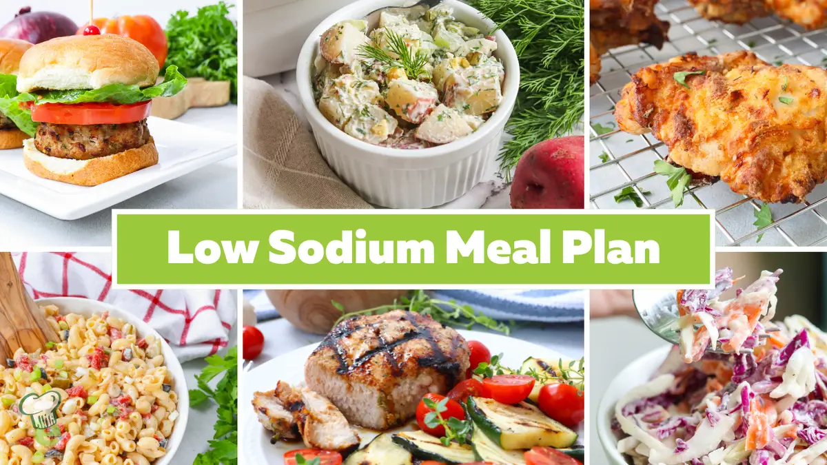 5-Day Low Sodium Diet Menu: Easy Recipes for Healthy Meal Planning