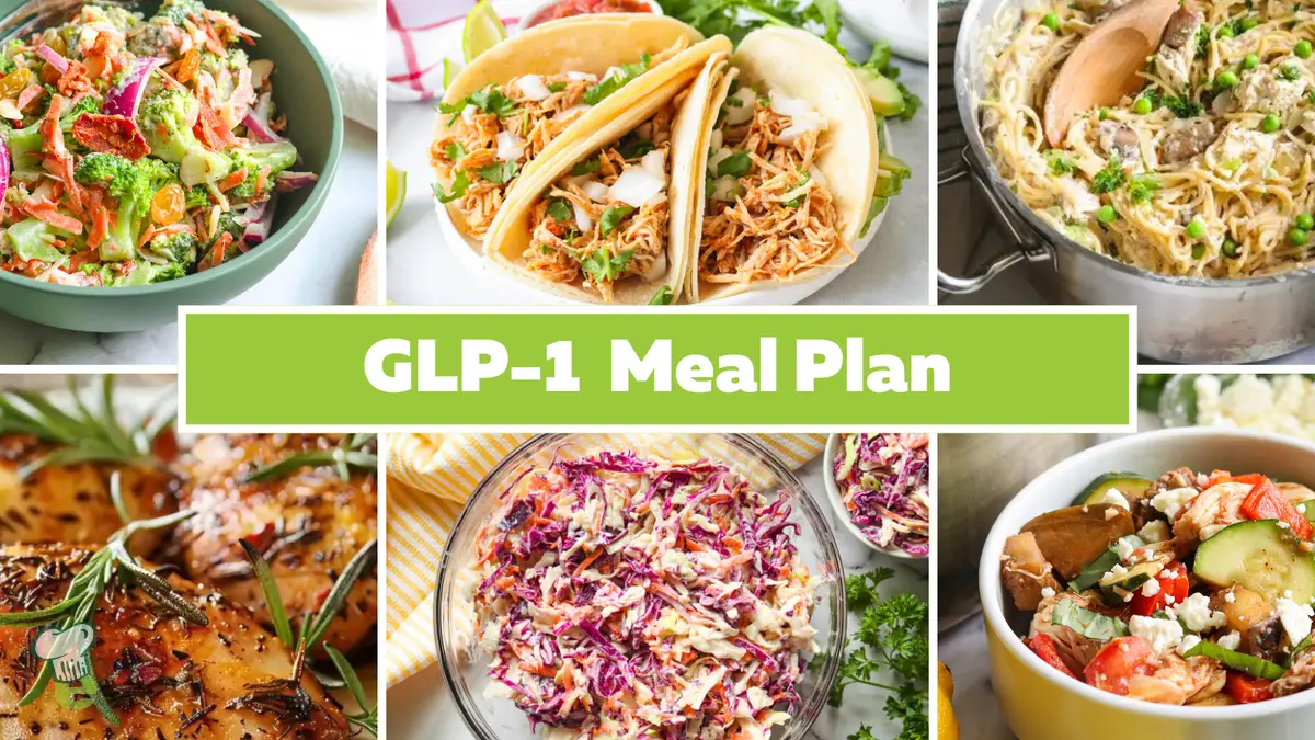 Easy Free GLP1 Meal Plan: 5 Days of High-Protein Dinner Recipes