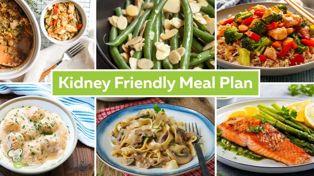 Free 7 Day Menu for Renal Diet: Delicious Kidney Friendly Recipes