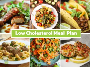 5-Day Low Cholesterol Menu: 10 Easy Free Dinner Recipes