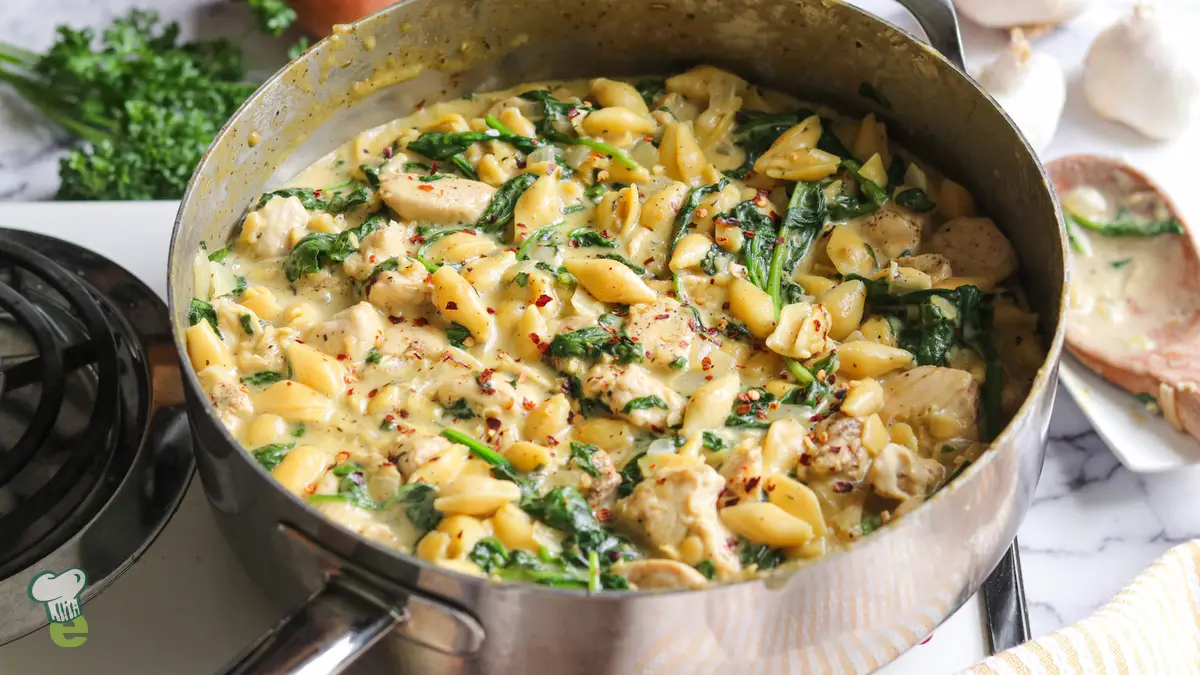 High Protein Chicken Mac and Cheese