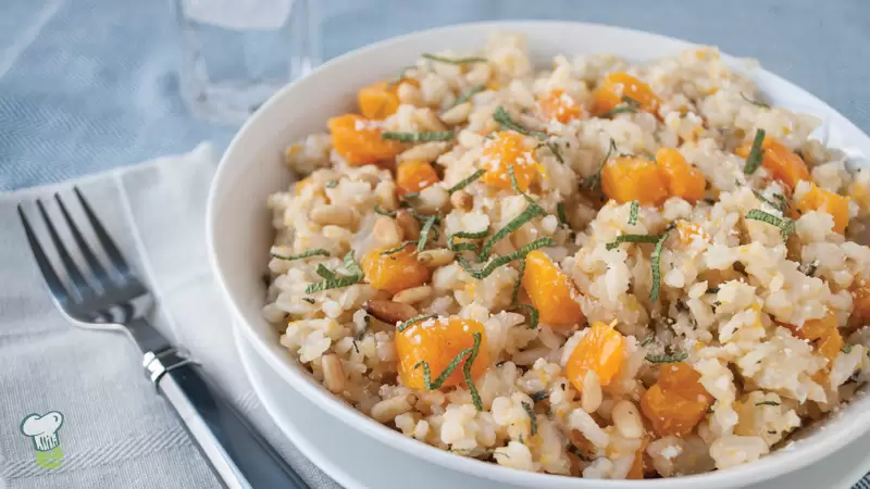 Heart Healthy Butternut Squash Risotto