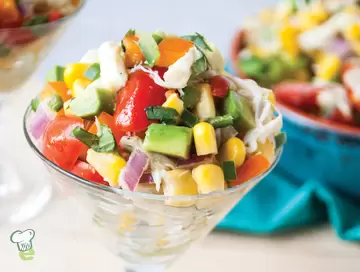 Avocado Crab Salad