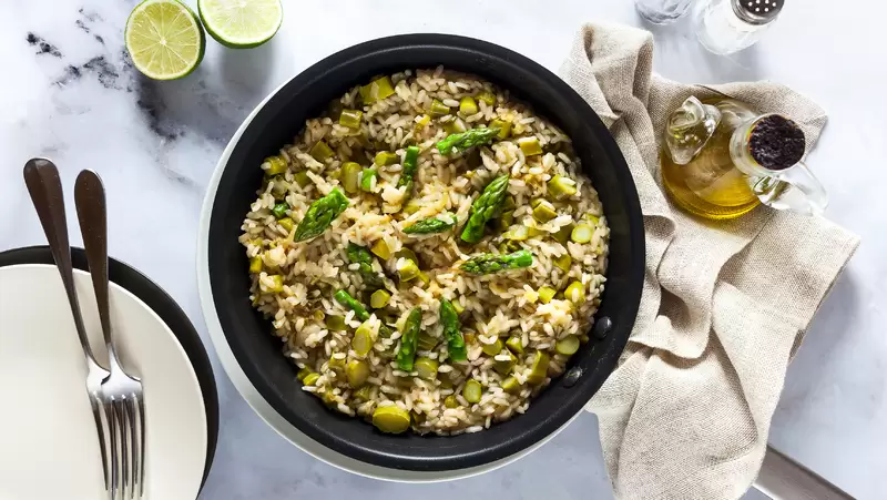 Heart Healthy Risotto Primavera
