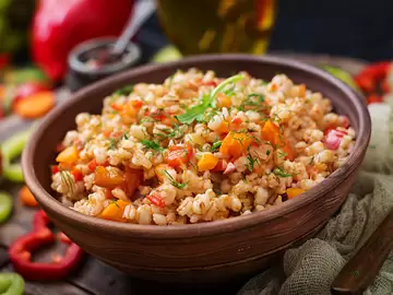 Tomato Barley Risotto