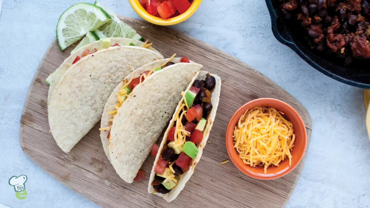 Heart Healthy Black Bean Tacos