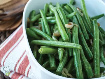 Green Beans with Shallots