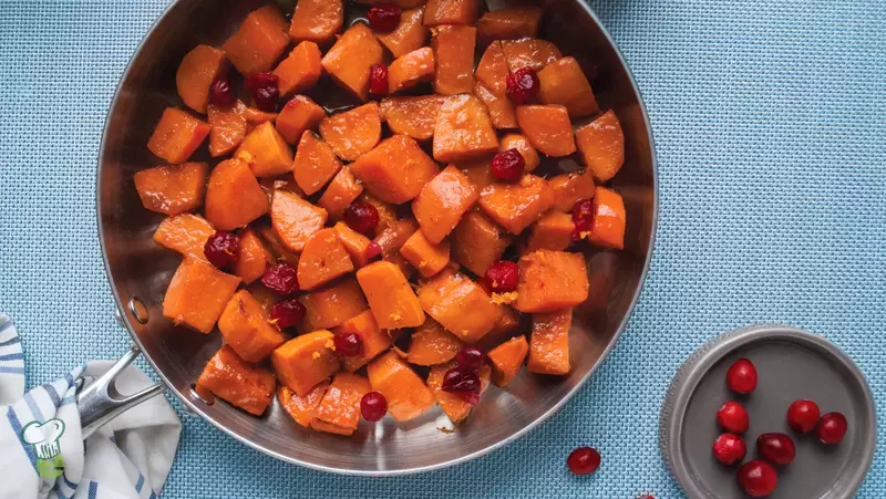 Heart Healthy Glazed Sweet Potatoes