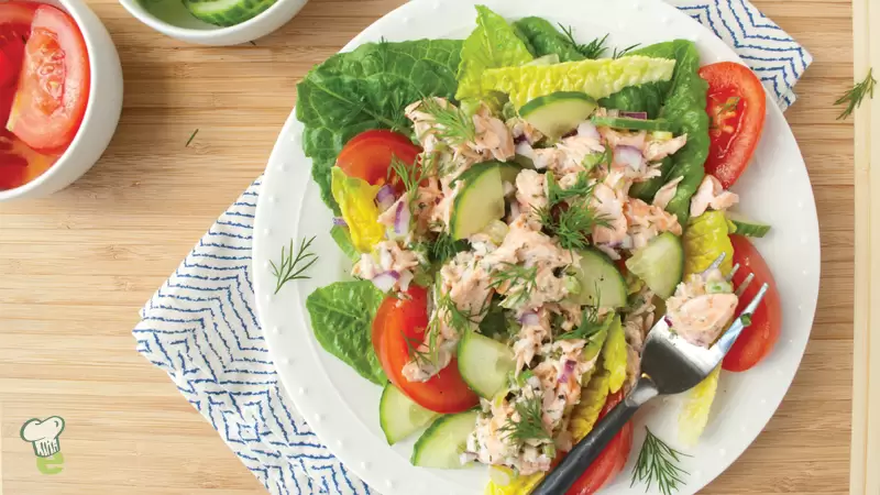 Heart Healthy Salmon Salad