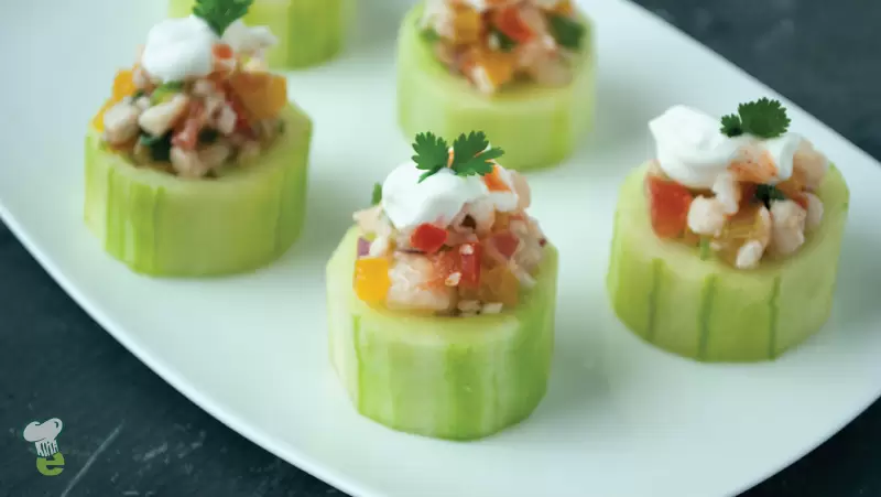 Heart Healthy Cucumber Cups