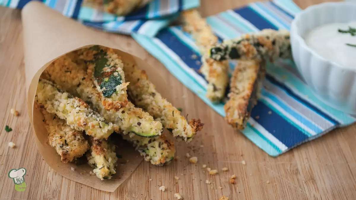 Heart Healthy Baked Zucchini Sticks