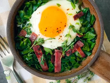 Egg, Bacon and Grits Bowl
