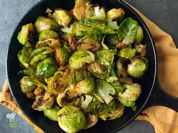 Garlic Brussels Sprouts