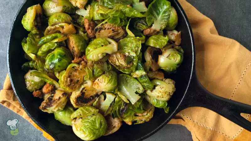 Heart Healthy Garlic Brussels Sprouts