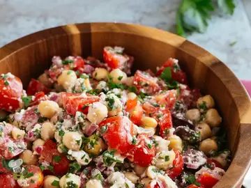 Chickpea and Tomato Salad
