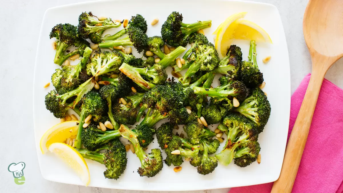 Heart Healthy Garlic Roasted Broccoli