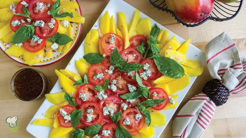 Heart Healthy Tomato Mango Salad