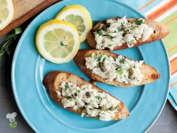 Crab Bruschetta