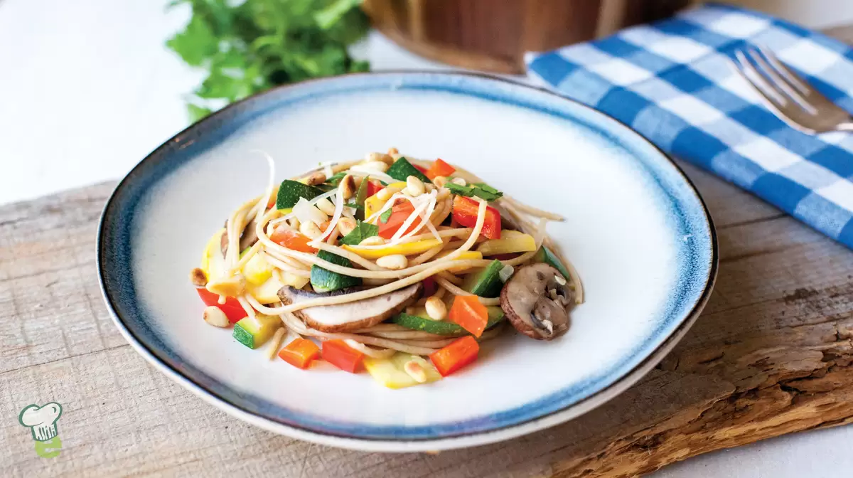 Heart Healthy Vegetable Spaghetti