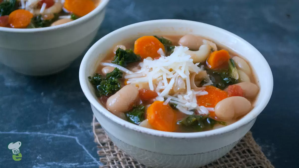 Heart Healthy White Bean and Kale Soup