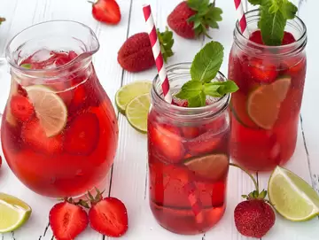 Strawberry Lime Punch