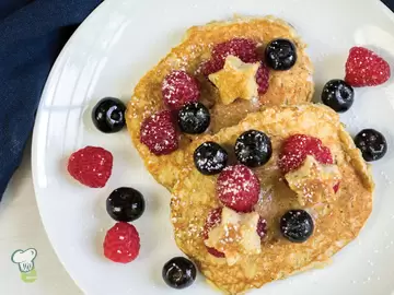 Peanut Butter Banana Pancakes