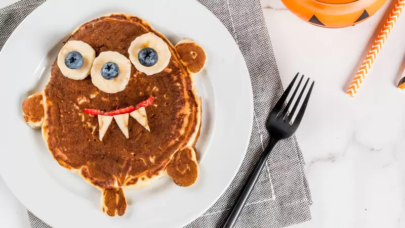 Heart Healthy Monster Pancakes