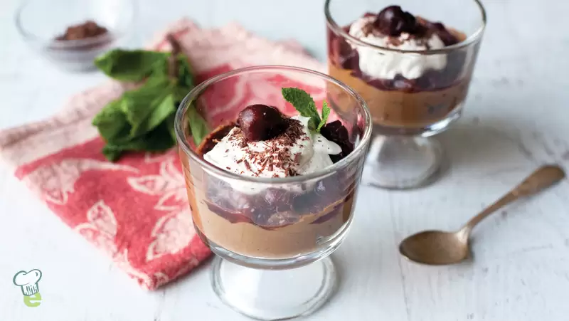 Heart Healthy Black Forest Trifle