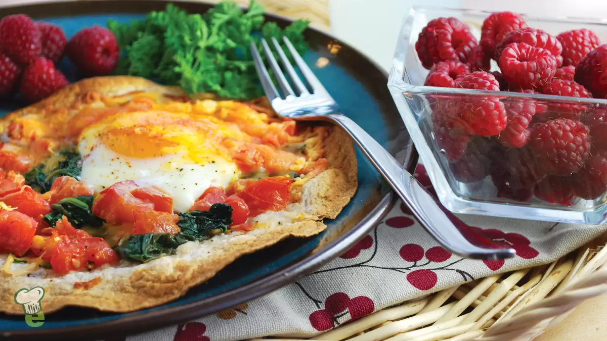 Heart Healthy Breakfast Tortilla